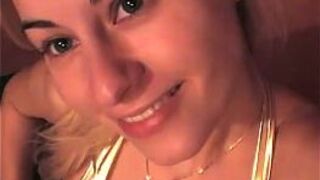 Sexy horny chick masturbating hard porn video